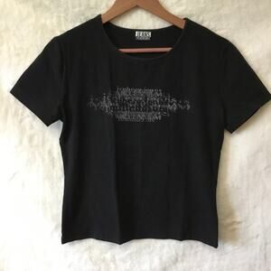 Iceberg Jeans Vintage Black T-Shirt